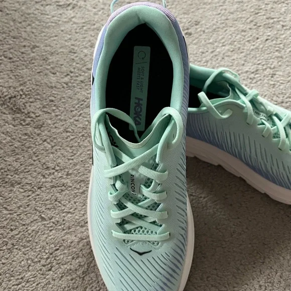 Hoka Mint and Lavender Athletic Shoes - Picture 4 of 6